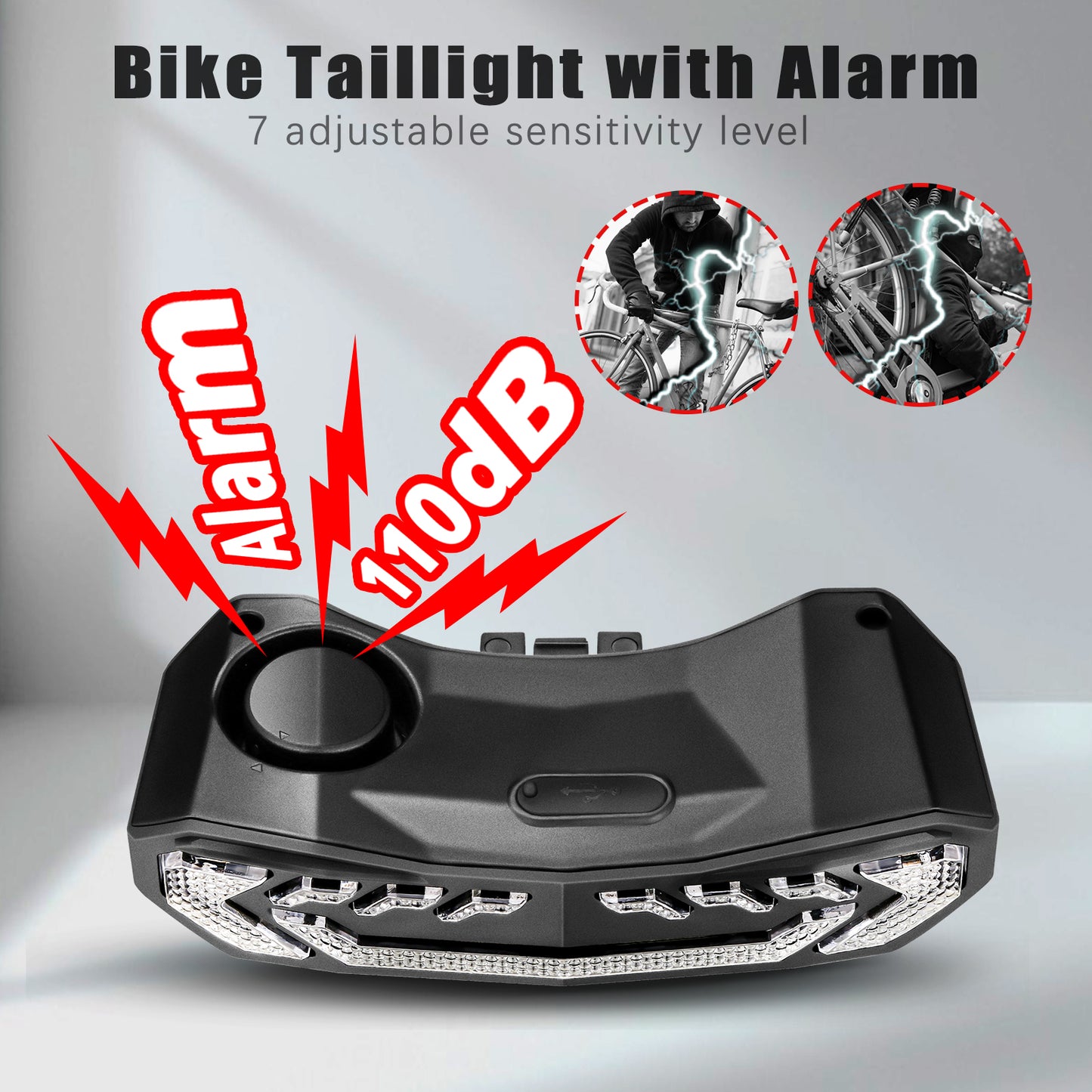 Bike Tail Turn & Brake Light with Remote