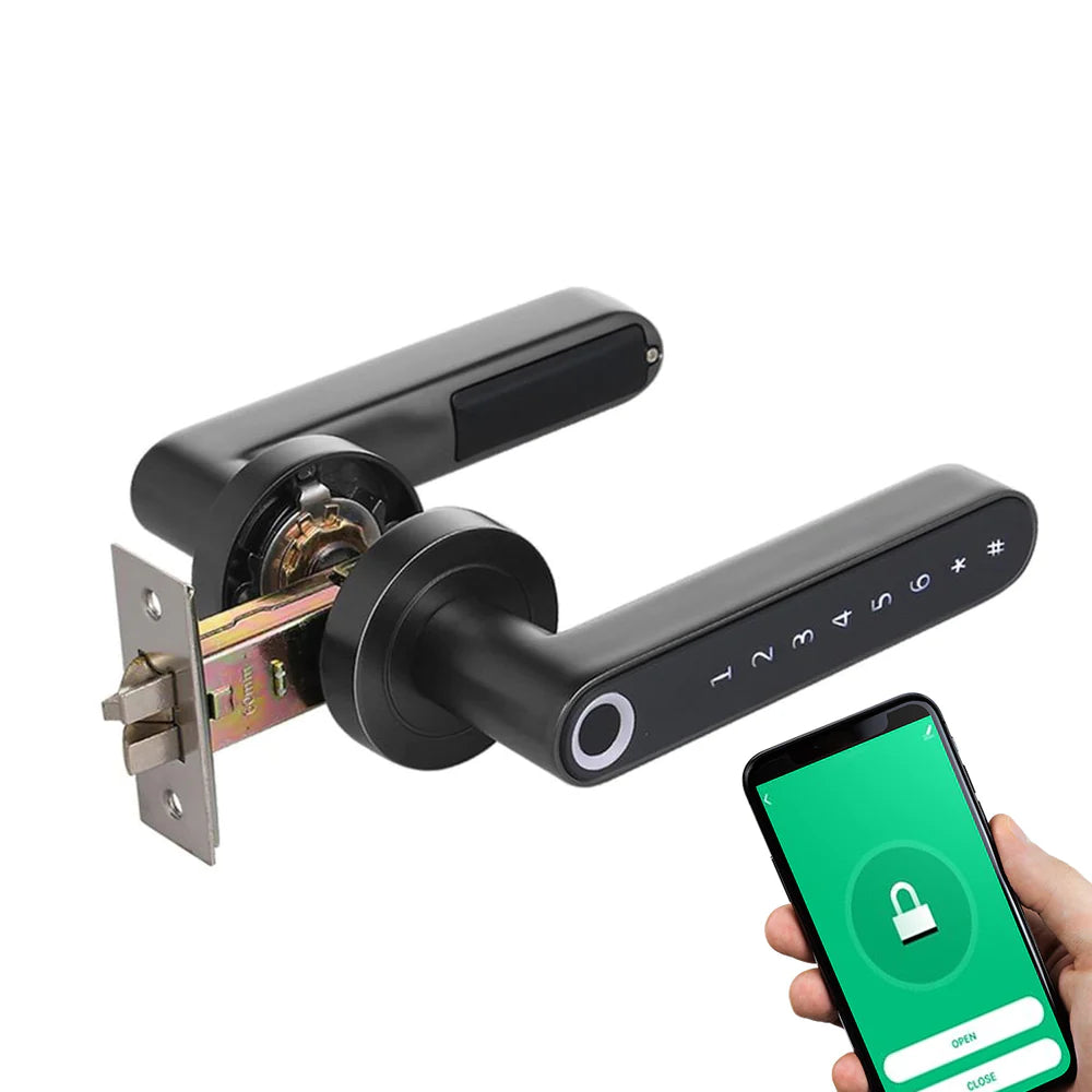 Fingerprint Door Lock Handle - UPGRADE YOUR DOOR LOCK TO THE DIGITAL AGE