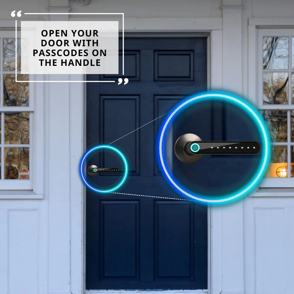 Fingerprint Door Lock Handle - UPGRADE YOUR DOOR LOCK TO THE DIGITAL AGE